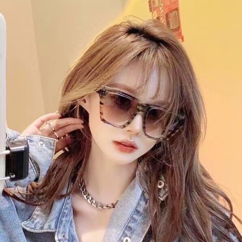 1 Piece Luxurious Series Casual Patchwork Plastic Unisex Sunglasses Picture9