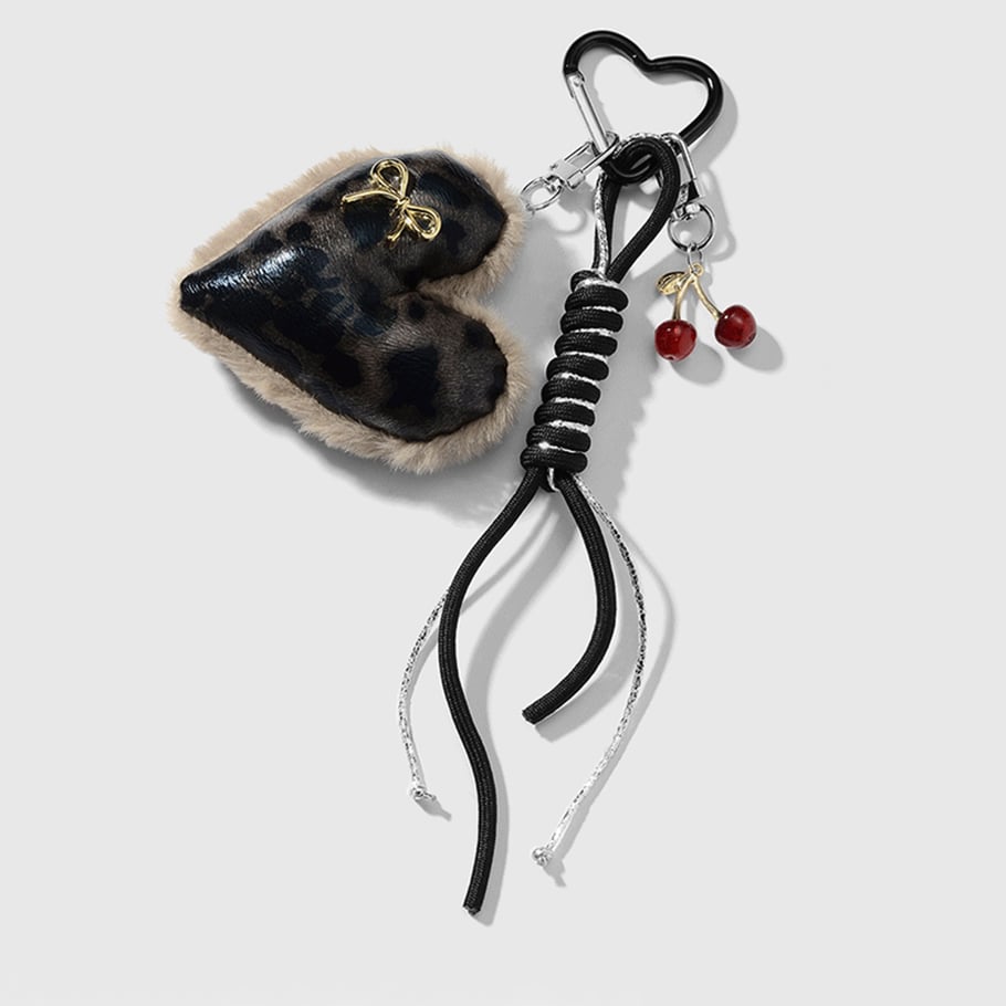 1 Piece Simple Series Retro Leopard Print Alloy Women's Bag Charms Picture4