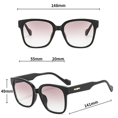 1 Piece Romantic Series Classic Plastic Unisex Sunglasses h5 Picture10