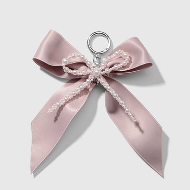 1 Piece Romantic Series Sweet Bow Knot Resin Artificial Pearl Women's Bag Charms h5 Picture5
