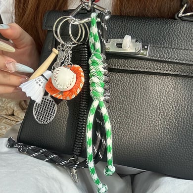 1 Piece Simple Series Sports Geometric PU Women's Bag Charms h5 Picture5