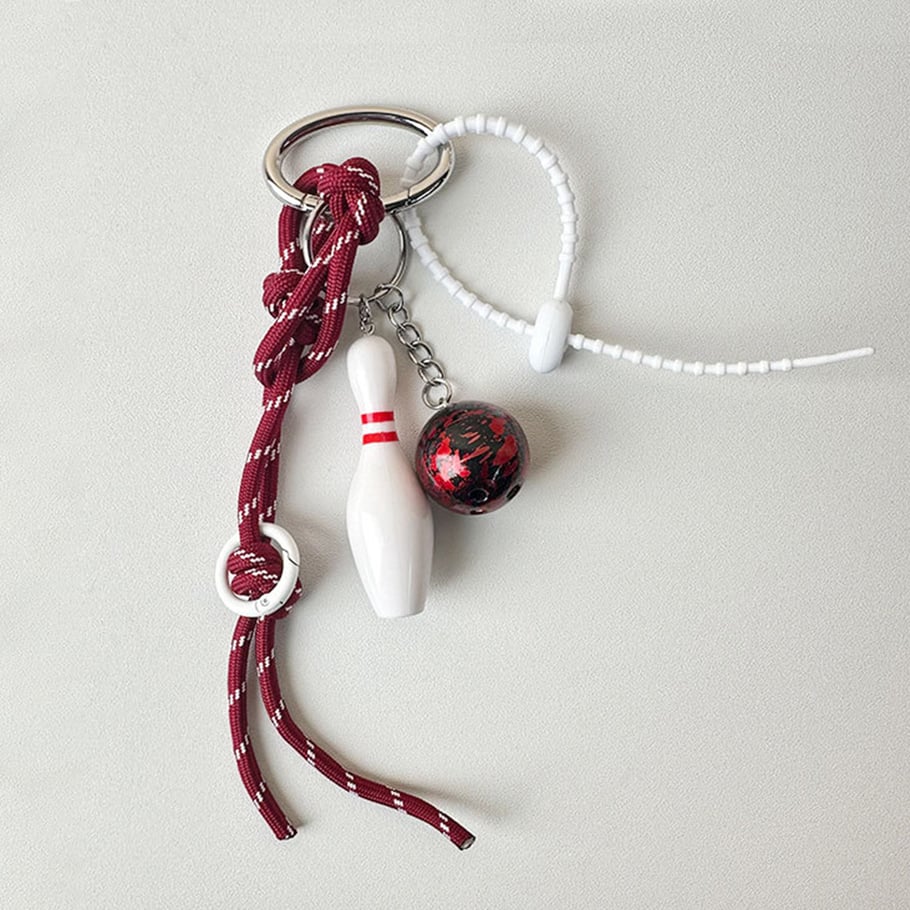 1 Piece Sport Series Red Color Women's Bag Charms Picture4