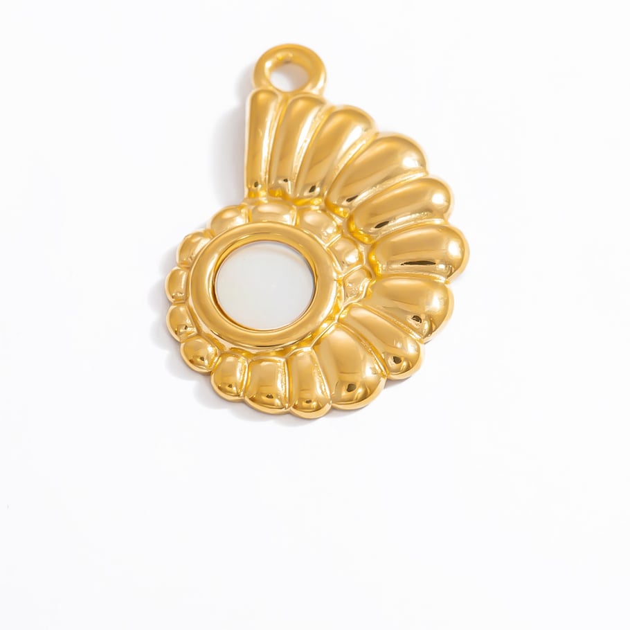 1 Piece Classic Series Vacation Turtle Stainless Steel   Gold Color  Women's Pendants Picture16