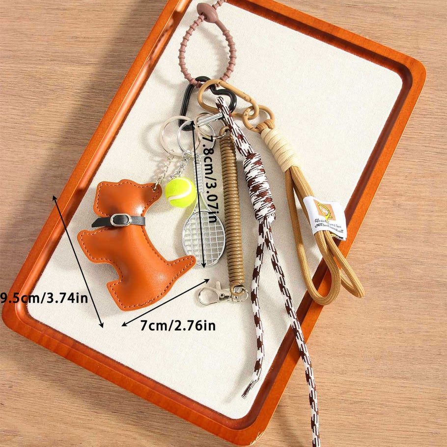 1 Piece Simple Series Daily Animal PU Women's Bag Charms Picture8