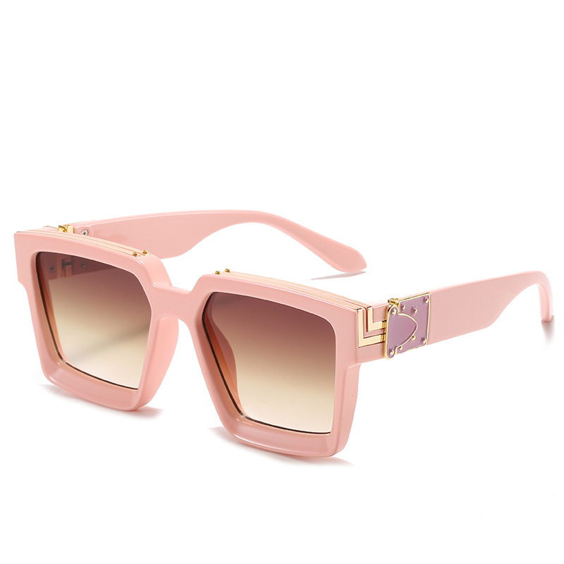 1 Stück Simple Series Tägliche einfarbige Damen-Sonnenbrille aus Kunststoff Bild7
