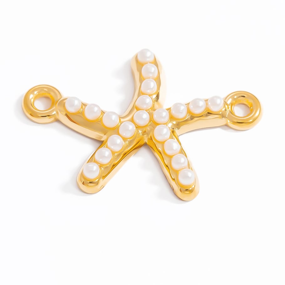1 pieza de colgante elegante de tortuga de acero inoxidable color dorado para mujer de la serie clásica Imagen8