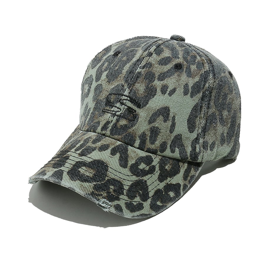 1 pezzo semplice serie retrò leopardo stampa cotone cappelli da donna 