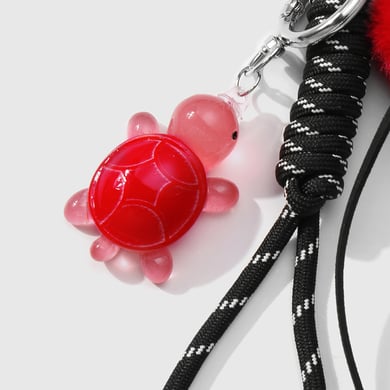 1 Piece Cute Plush Heart Women's Bag Charms h5 Picture7