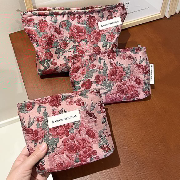 1 Piece Romantic Series Sweet Flower Polyester Women's Bags 2