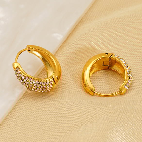 1 Pair Simple Series Daily  Women's Hoop Earrings 2