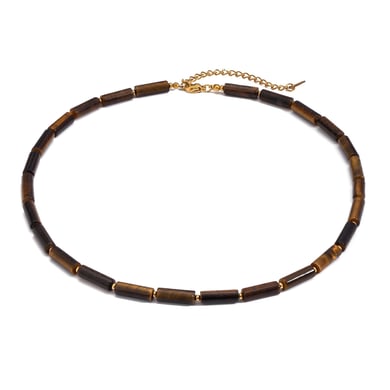 1 Stück Ethnische Serie Retro Perlen Edelstahl 18K vergoldet Frauen Perlen Halsketten h5 Bild5