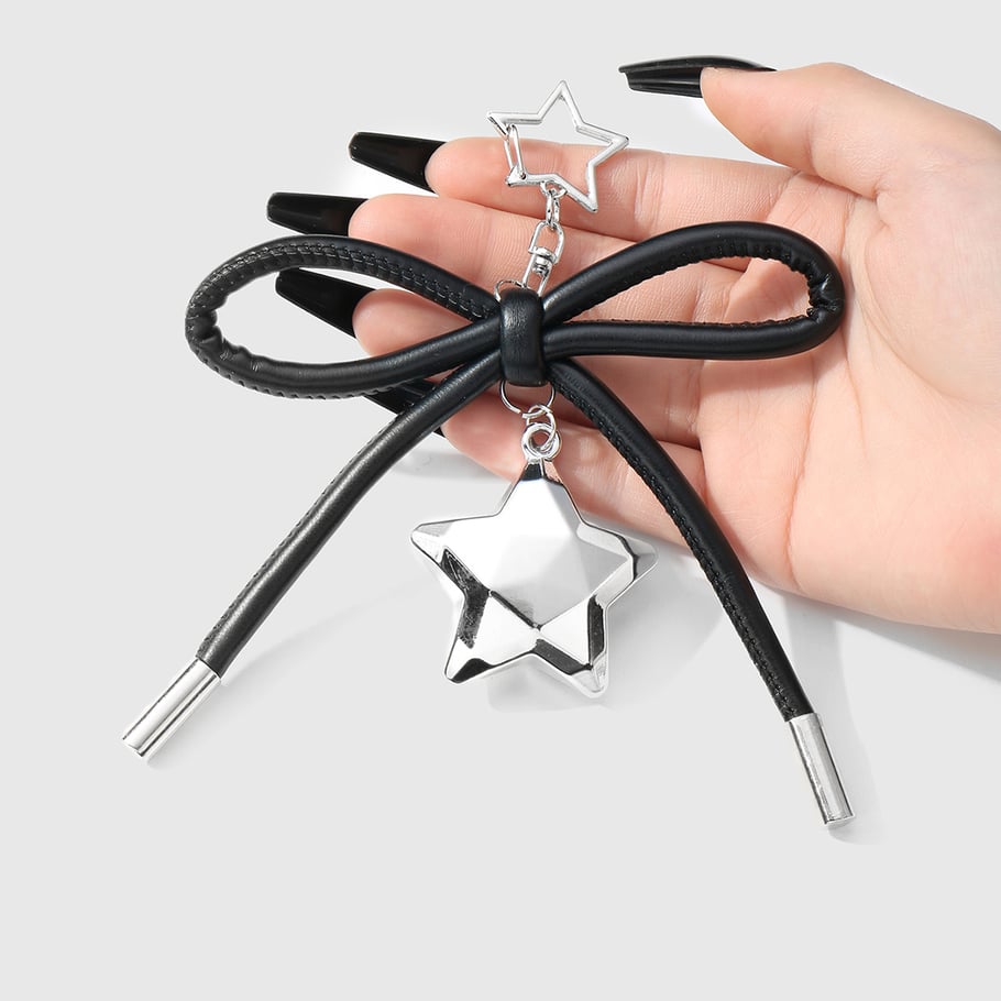 1 Piece Simple Leather Bow Knot Women's Bag Charms Picture9