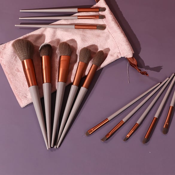 1 paire de pinceaux de maquillage unisexes 2
