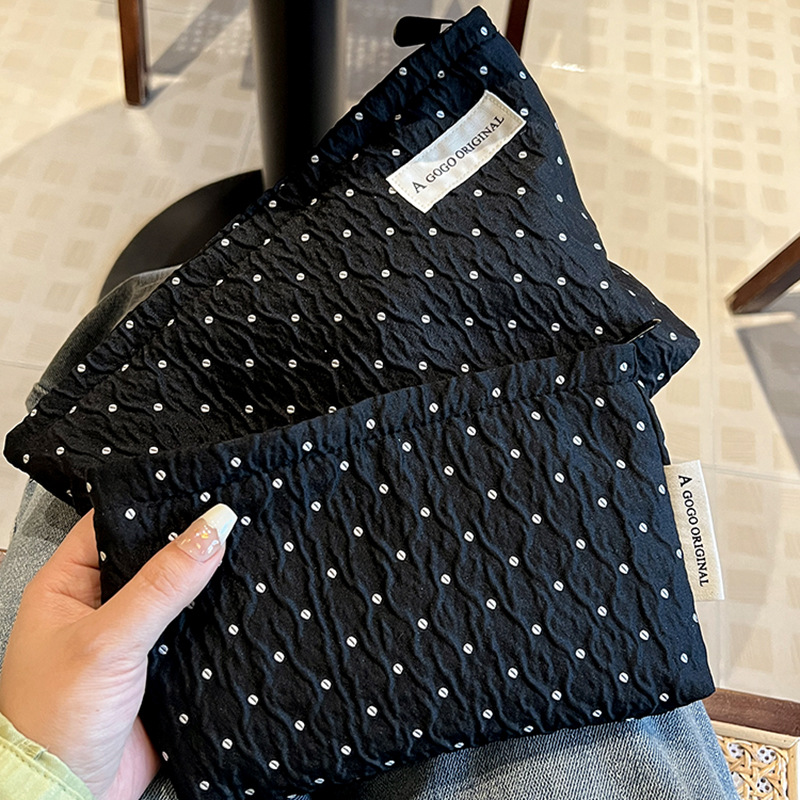 1 Stück Klassische Serie Elegante Polka Dots Polyester Damentaschen Bild4