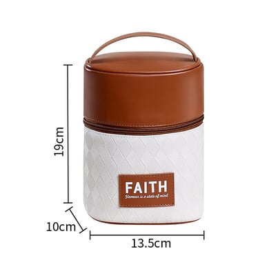 1 Stück Simple Series Retro Patchwork PVC Damentaschen h5 Bild7