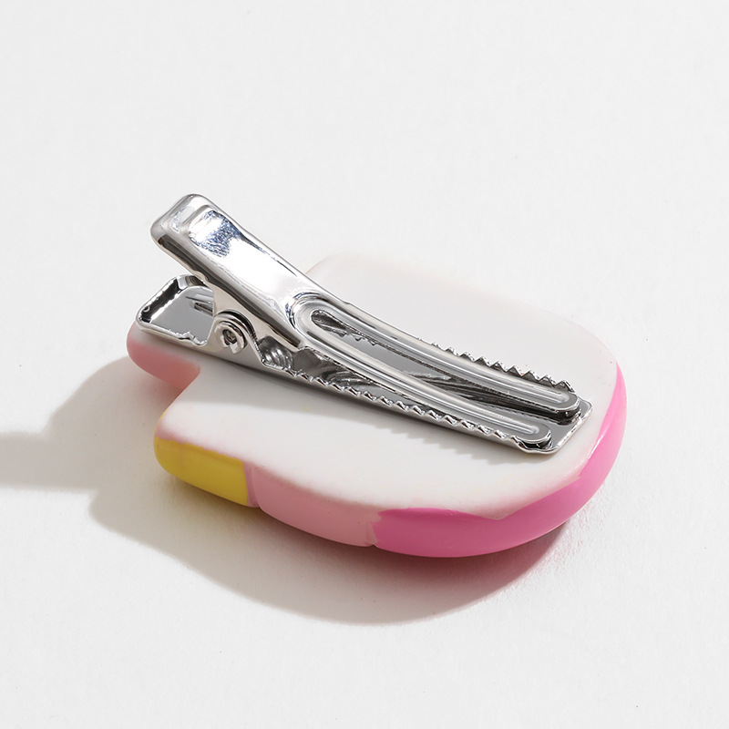 1 Piece Summer Series Daily Funny Watermelon Shape Resin Women's Hair Clips Picture4