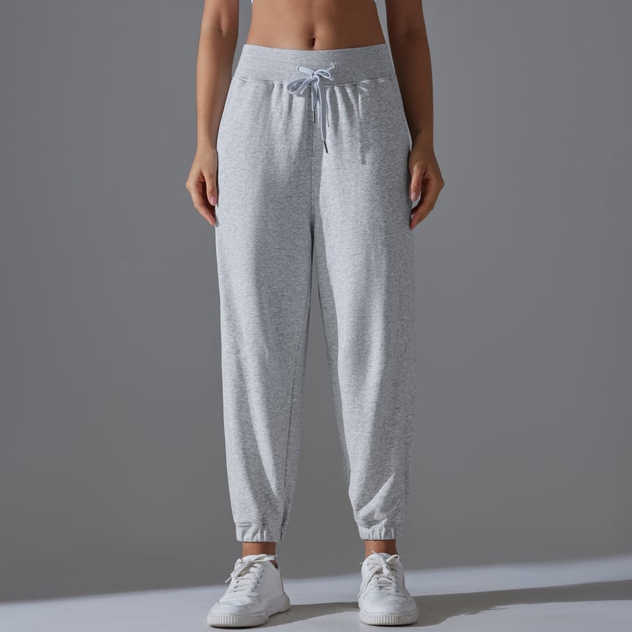 1 Piece Drawstring Solid Colored High Elasticity Daily Sports and Fitness Women's Sweatpants Picture8