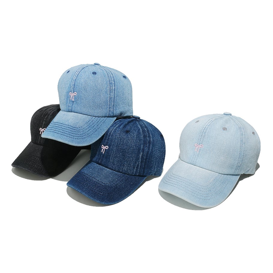 1 pezzo semplice serie carino fiocco nodo cotone cappelli da donna Immagine2