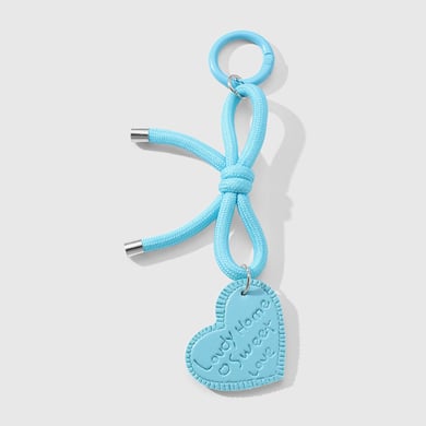 Leather Heart & Bow Knot Women's Bag Charms h5 Picture11
