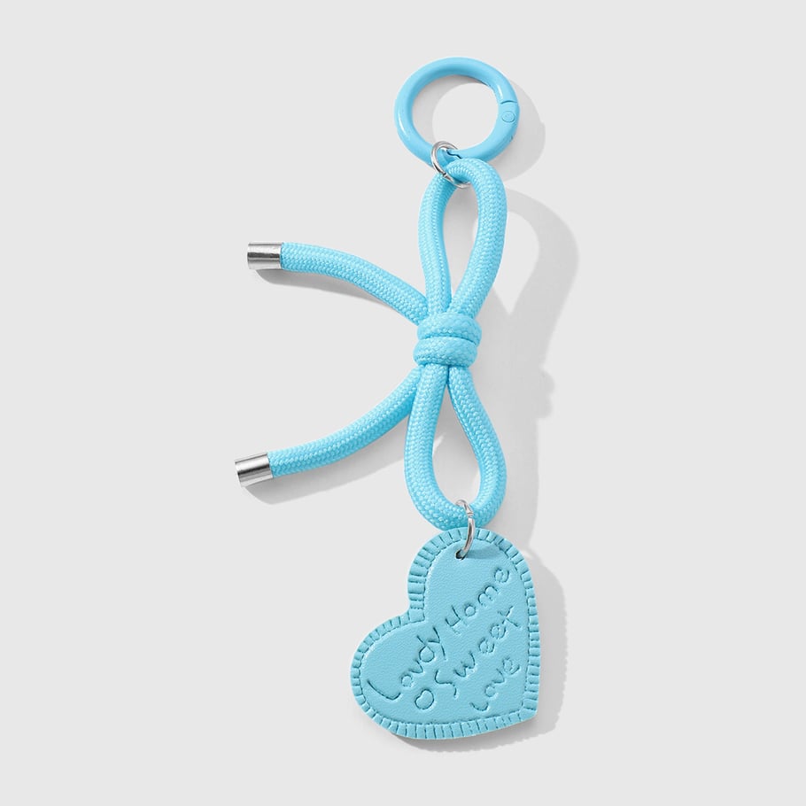 Leather Heart & Bow Knot Women's Bag Charms Picture11
