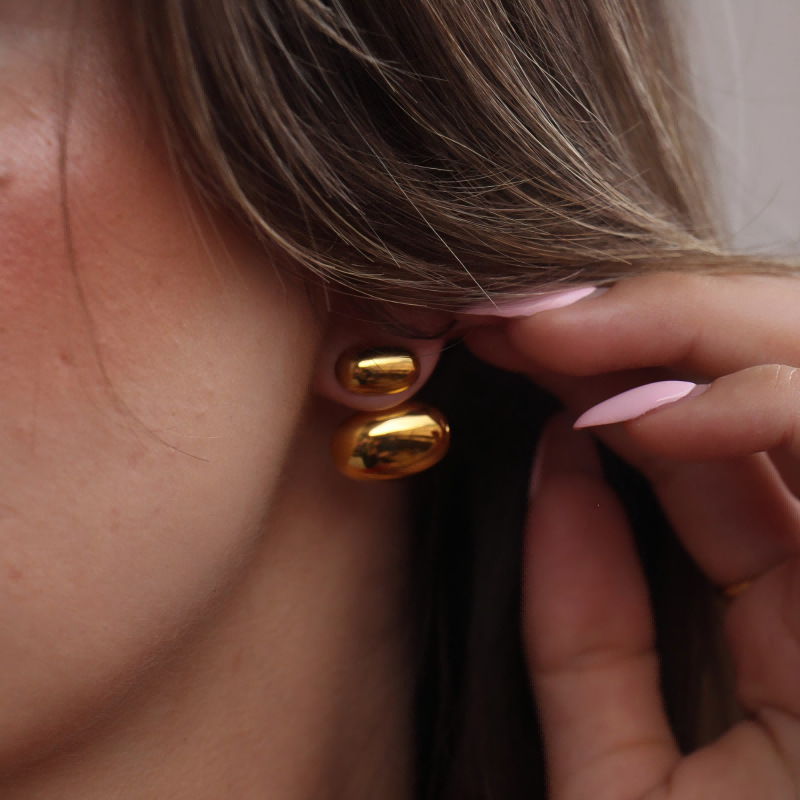 1 Pair Simple Stud Earrings Picture3