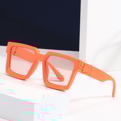1 Stück Simple Series Tägliche einfarbige Damen-Sonnenbrille aus Kunststoff h5 Bild9