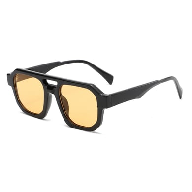 1 Stück Simple Series Casual Solid Color Kunststoff Damen Sonnenbrille h5 Bild5