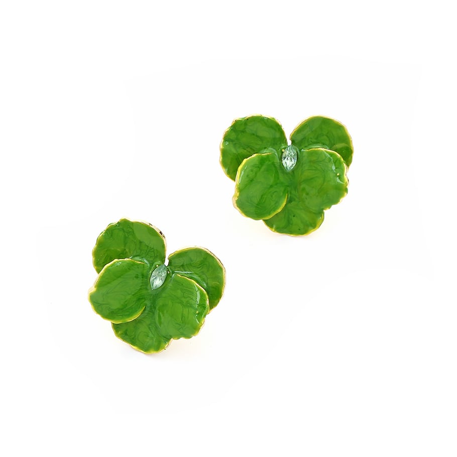 1 Pair Retro Flower Alloy Women's Stud Earrings Picture5