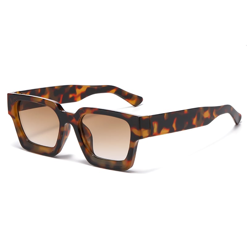 1 Paar Damen-Sonnenbrillen mit breitem Rand und einfarbiger Alltagsbrille Bild3