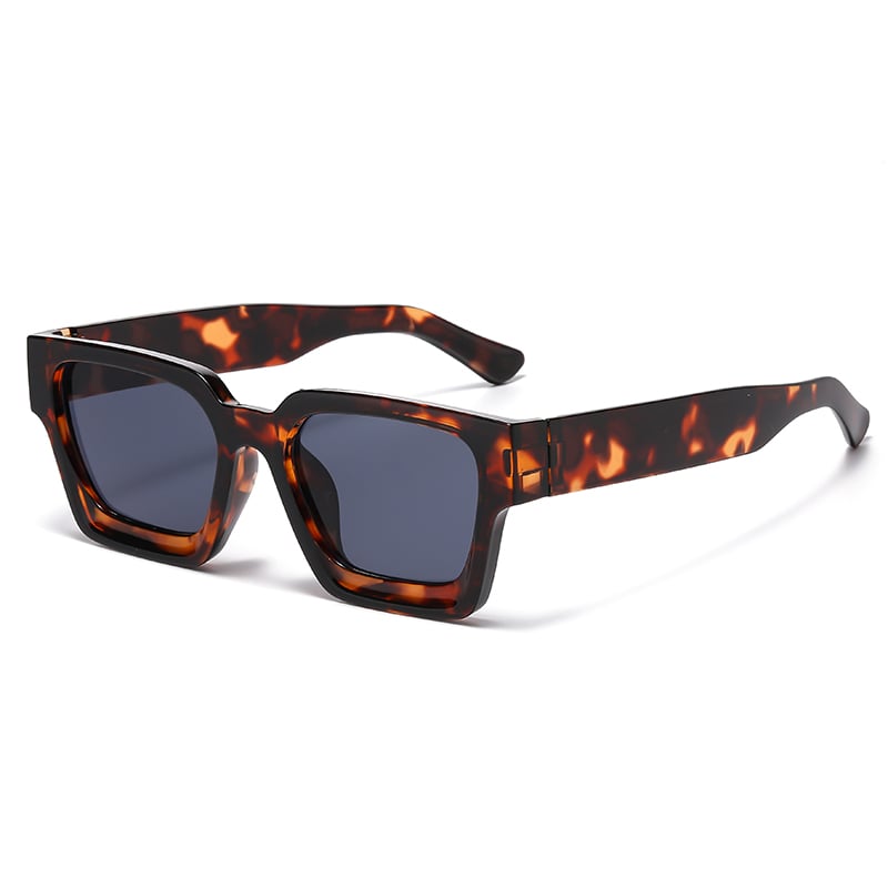 1 Paar Damen-Sonnenbrillen mit breitem Rand und einfarbiger Alltagsbrille Bild9