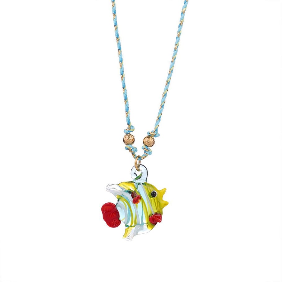 Collar con colgante de tortuga de cristal de vacaciones de la serie romántica para mujer de 1 pieza Imagen13