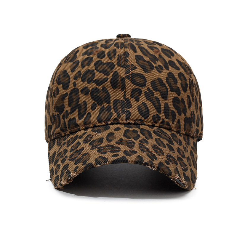 1 Stück Simple Series Retro Leopard Print Baumwolle Damenhüte Bild2