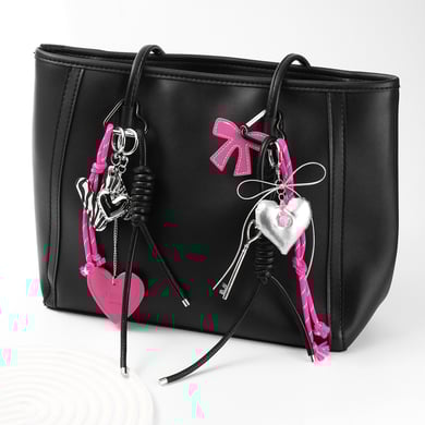 1 Piece Romantic Series Sweet Heart Alloy Women's Bag Charms h5 Picture4
