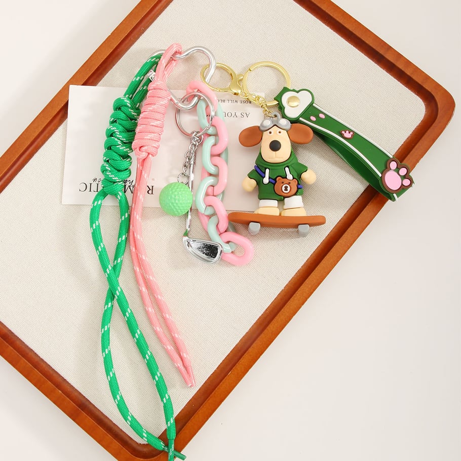 1 Piece Cute Golf & Dog Women's Bag Charms Picture9
