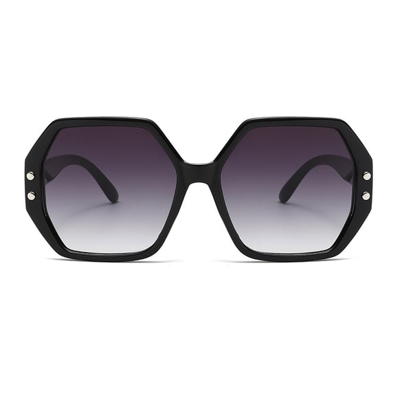1  Pair of Stylish Large Leopard - print Square - frame Women's Sunglasses