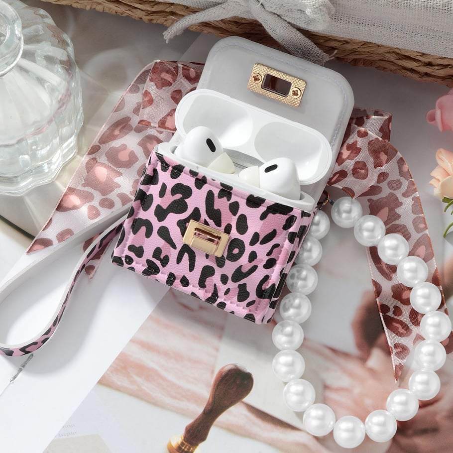 Retro Leopard Print Mini Bag Women's Bag Charms Picture4