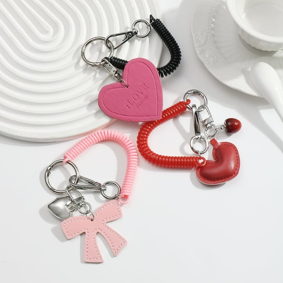 1 stuk romantische serie Sweet Heart Alloy damestasbedels