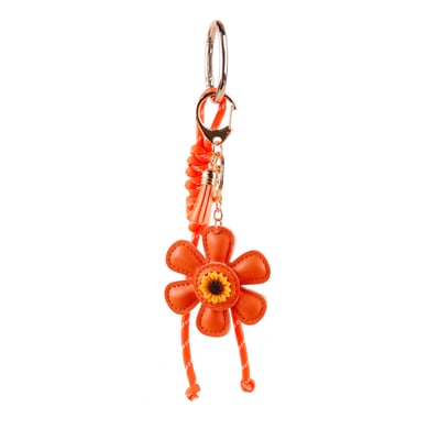 1 Stück Romantische Serie Süße Blume PU Damen Taschenanhänger h5 Bild4