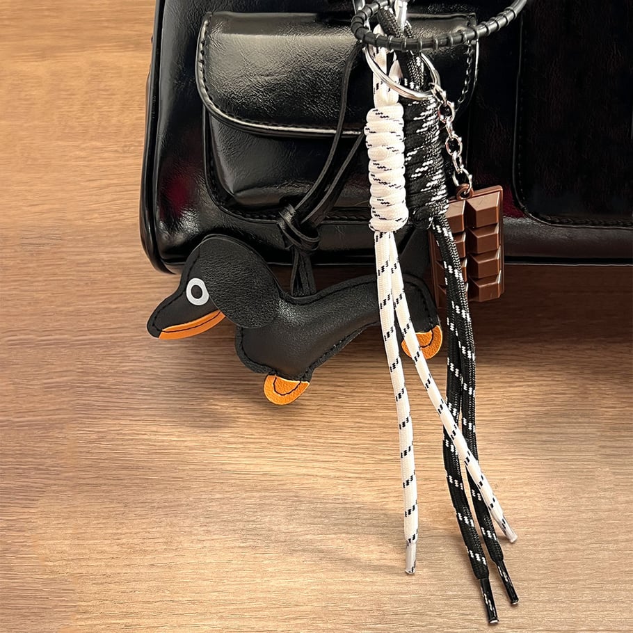 1 Piece Simple Series Daily Animal PU Women's Bag Charms Picture5