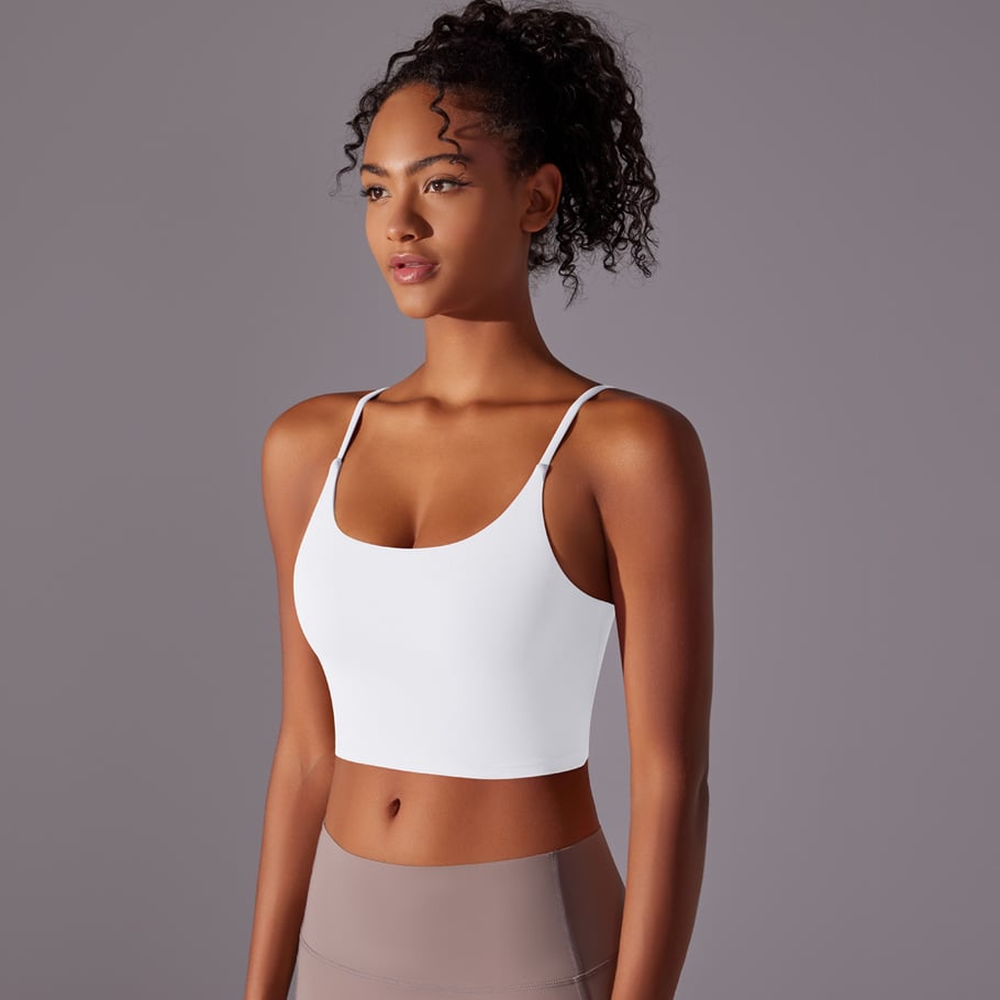 1 Piece Solid Color High Elasticity Sports Bra Women's Sport & Outdoor Clothing Picture6