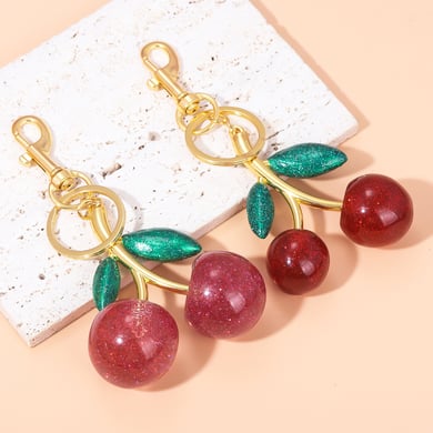 1 Piece Sweet Cherry Women's Bag Charms h5 Picture5
