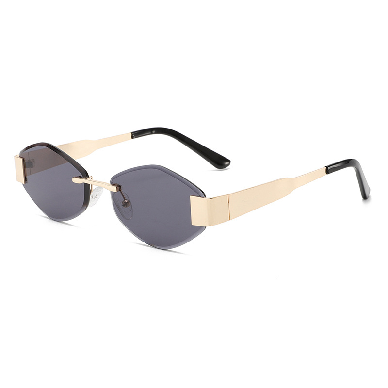 1 Pair Simple Series Daily Solid Color Alloy Women's Sunglasses Picture7