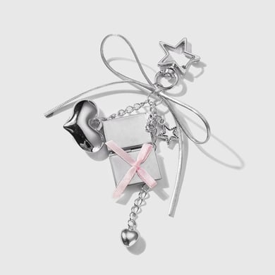 1 Piece Romantic Series Sweet Heart Alloy Women's Bag Charms h5 Picture4