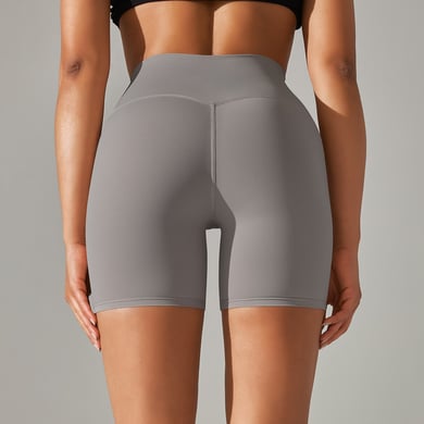 1 Piece Solid Color High Stretch Sports Yoga Cycling ShortsWomen's Sport  Clothing h5 Picture10