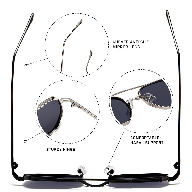1 Paar Damen-Sonnenbrillen der Simple Series für den Alltag in Volltonfarbe Bild11