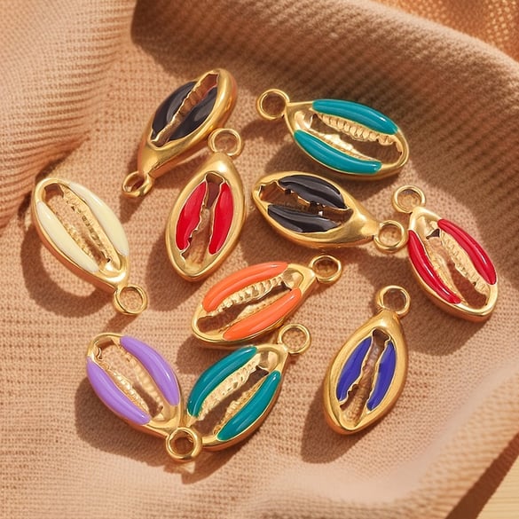 1 Piece Simple Series Retro Turtle Stainless Steel   Gold Color  Women's Pendants