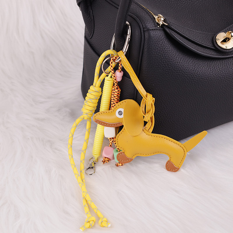 1 Piece Simple Series Cute Animal Leather Women's Bag Charms Picture4