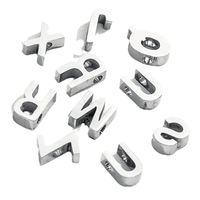 1 Pair Simple Series Casual Letter Unisex Pendants h5 Picture4