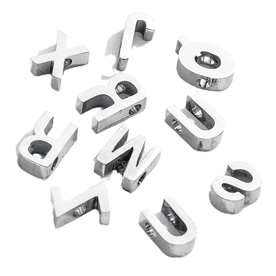 1 Pair Simple Series Casual Letter Unisex Pendants Picture4