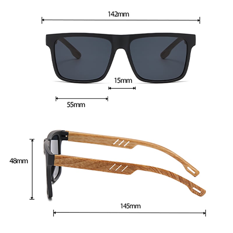 1 Paar Simple Series Simple Patchwork Kunststoff Damen Sonnenbrille Bild2